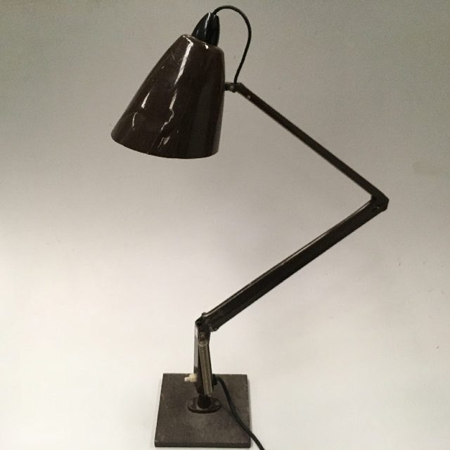 LAMP, Desk Light - Planet style, Brown